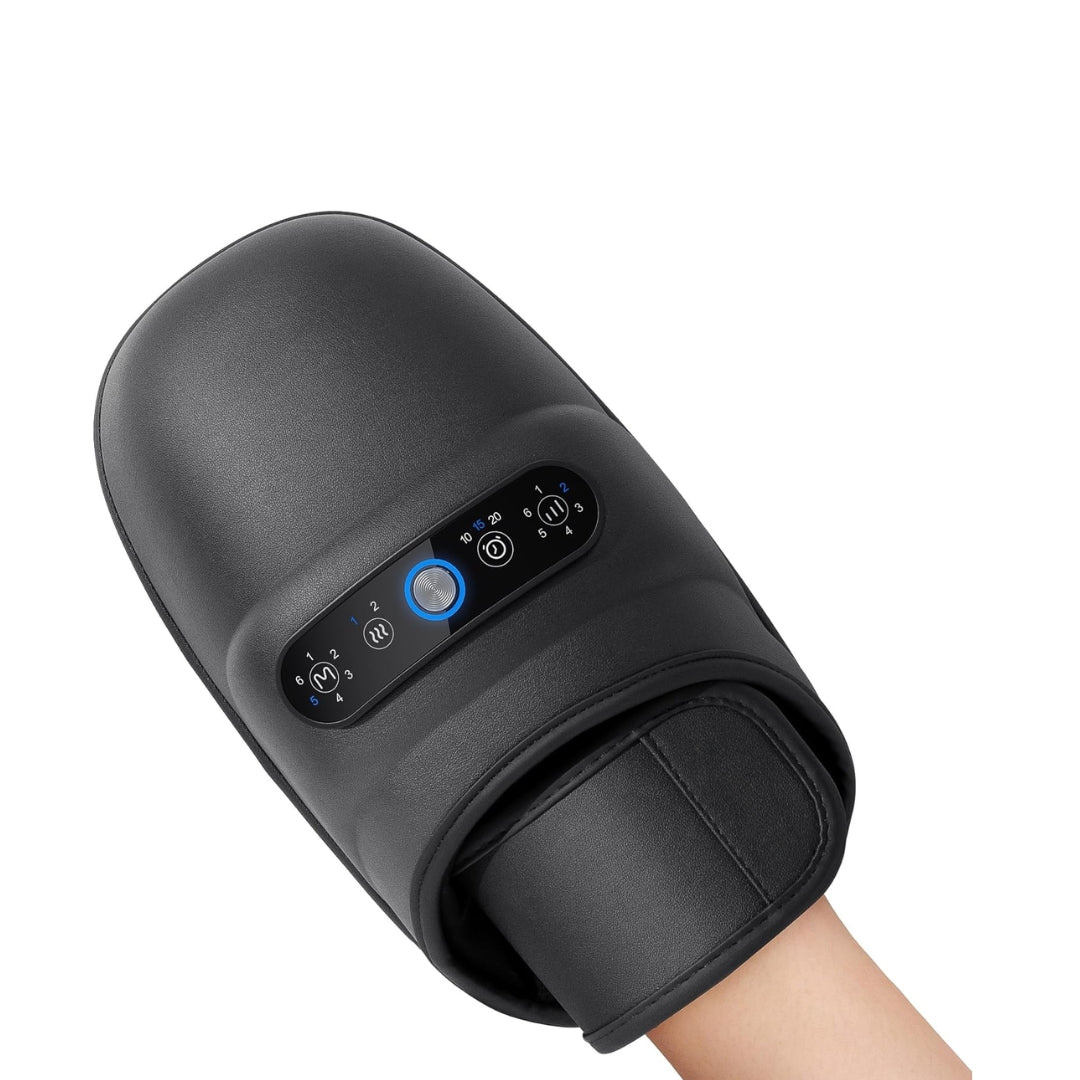 Wireless Electric Hand Massager – Air Compression & Gentle Heat for Relaxing Hand Comfort