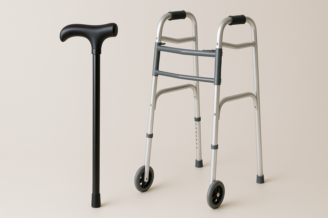 How to Choose Between a Walking Cane and a Walker