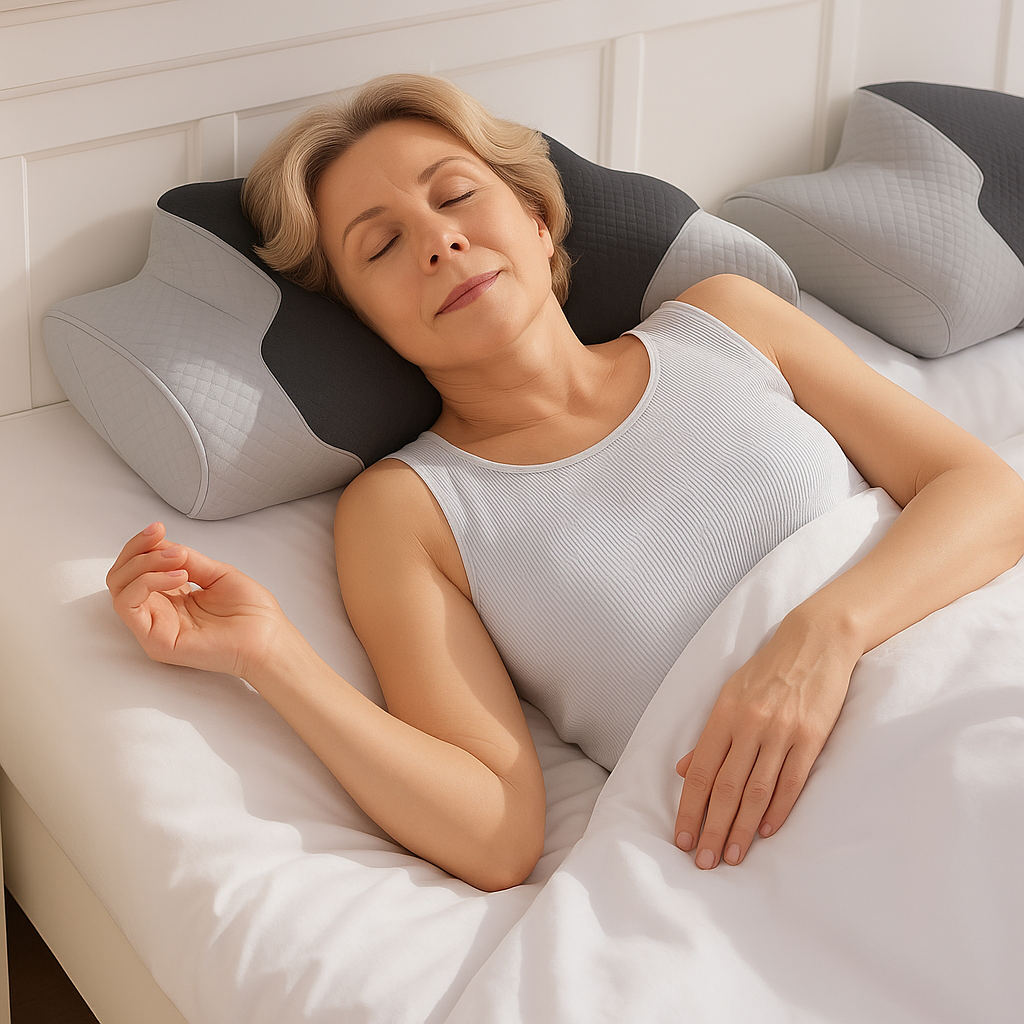 support pillow for bed, back pain relief