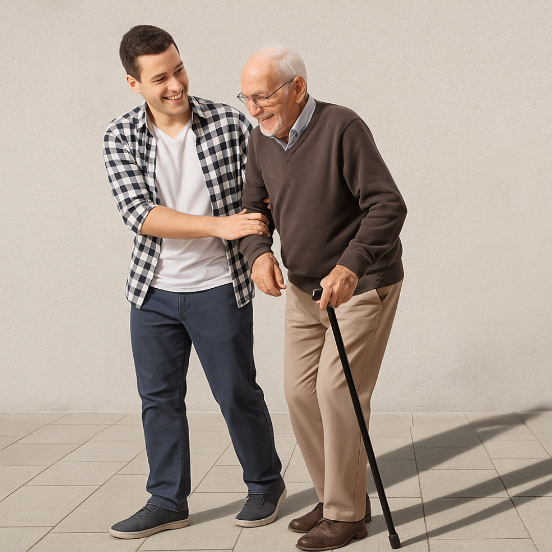 Standing Support For The Elderly