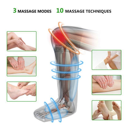 Leg massager for pain relief