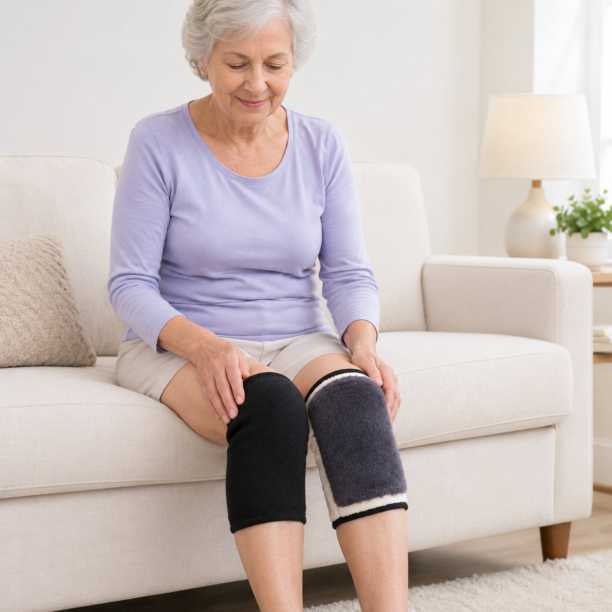 winter knee support for seniors