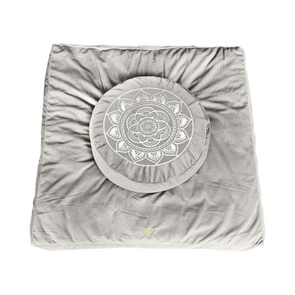 Meditation Cushion & Mat Set – Gentle Support for Seniors’ Comfort