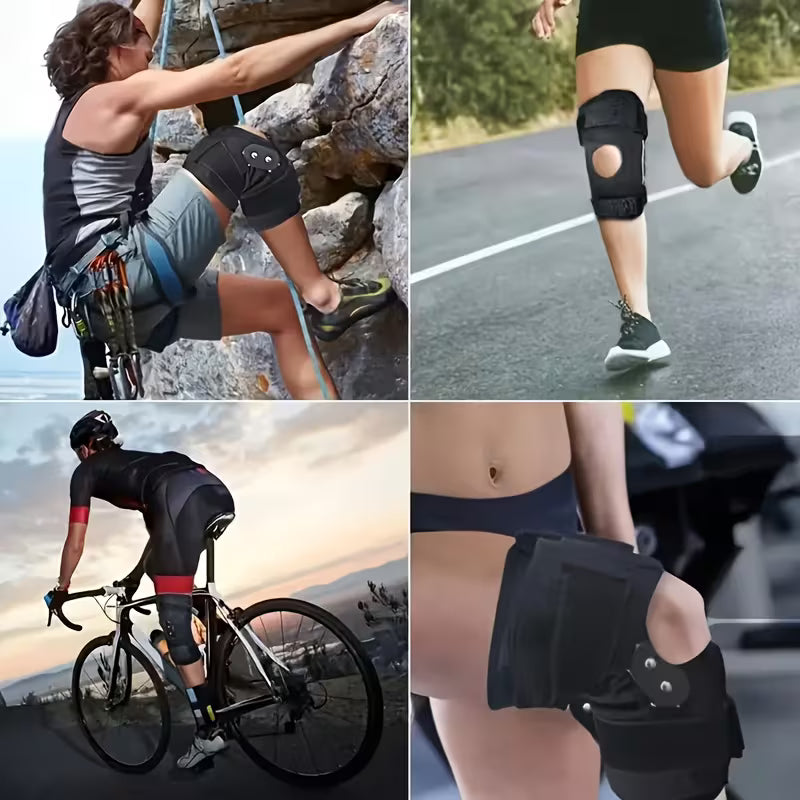 hinged patella knee brace