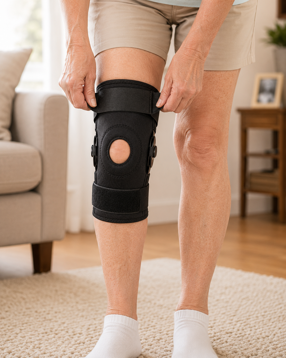 adjustable knee support for adults