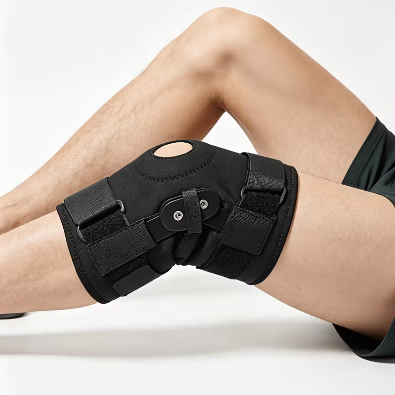open kneecap support brace