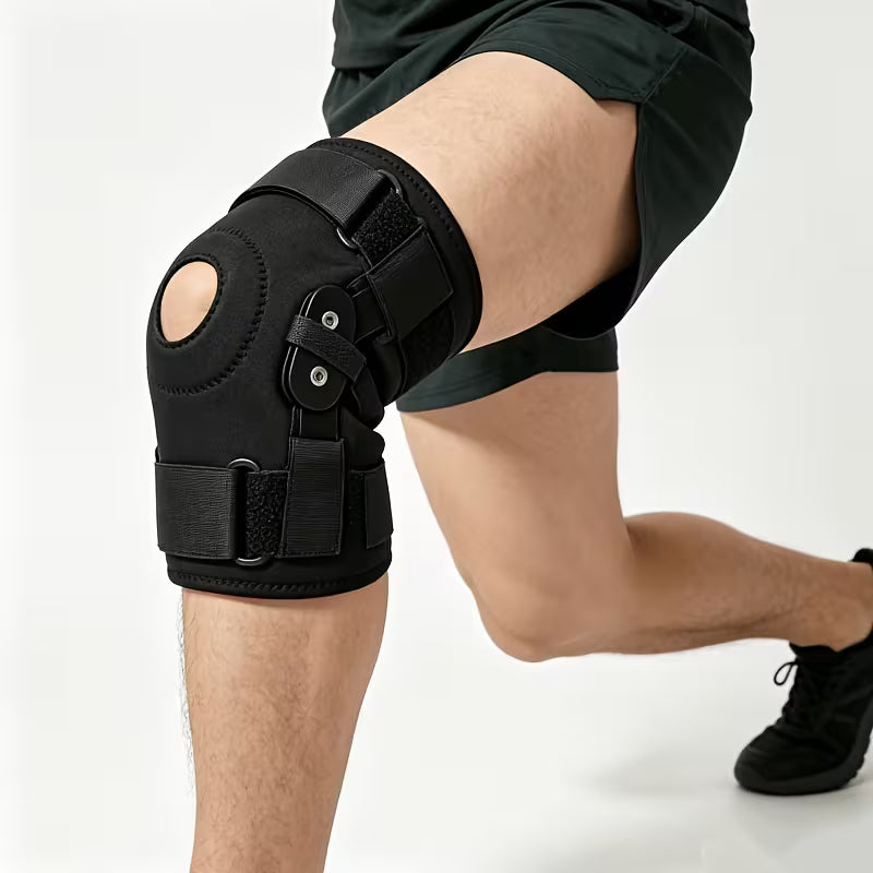 open kneecap support brace