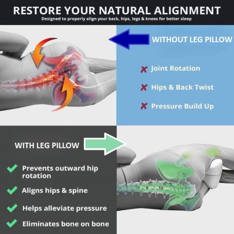 leg pillow for sleeping