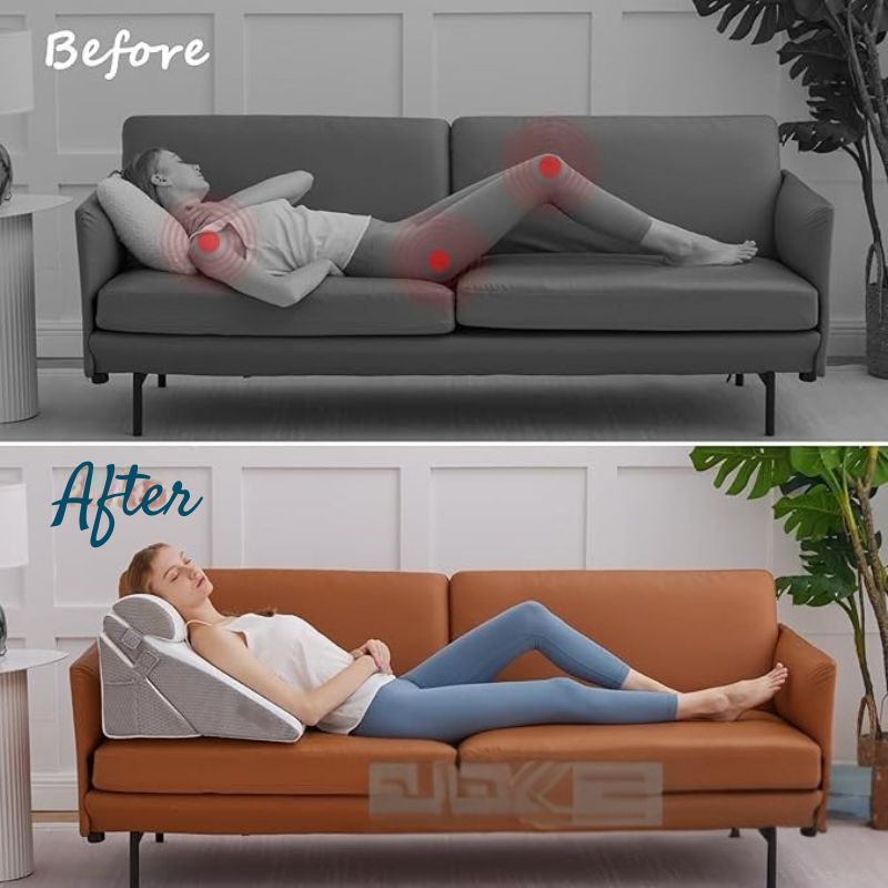 Wedge pillow for sleeping

