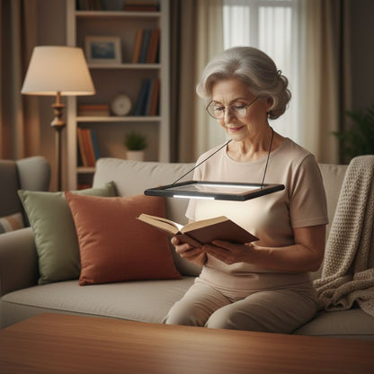 magnifier for newspaper reading


