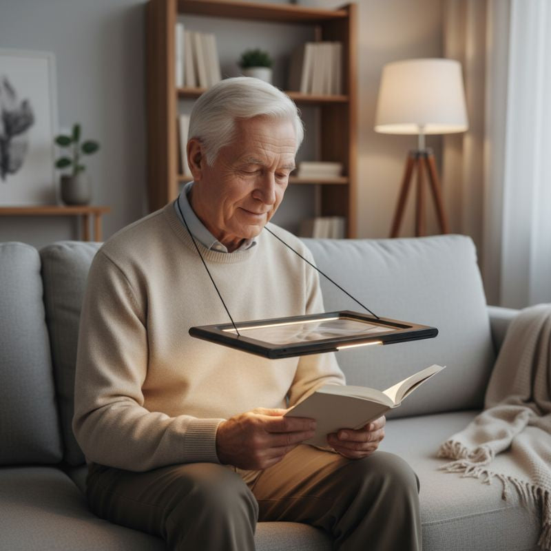 magnifying glass for seniors

