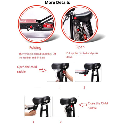 folding mobility scooter for seniors