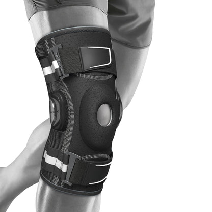 Adjustable Elderly Man's Knee Brace – Gentle Support & Comfort
