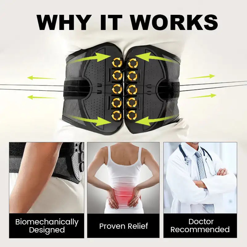 Medical back brace for waist

