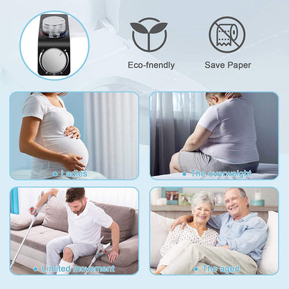 bidet attachment with hot water