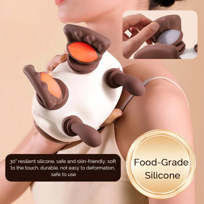 Bionic Neck & Shoulder Massager for Seniors – Gentle, Wireless Comfort for Daily Relaxation