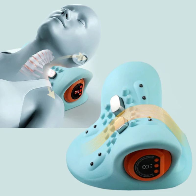 Portable massage pillow