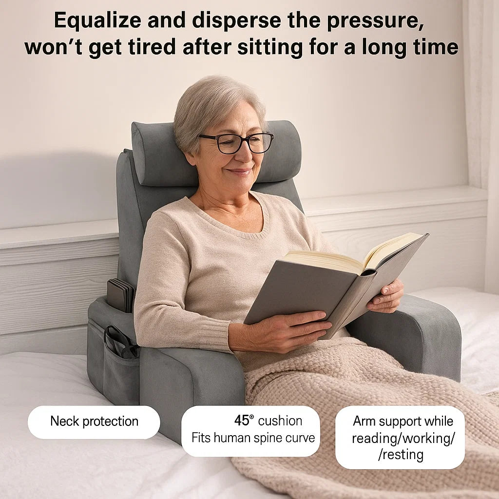 Comfortable Reading Setup Pillow