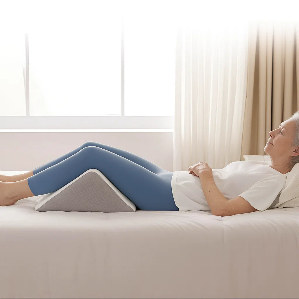Triangle Wedge Pillow – Memory Foam Support for Back, Legs & Neck