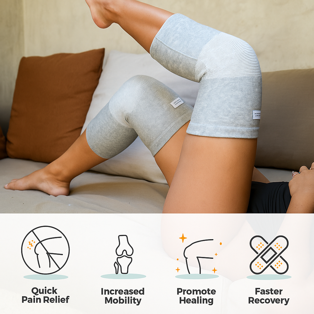 

Soft knee pads for exercise