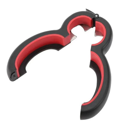 Easy twist bottle and lid opener for arthritic hands and daily kitchen use