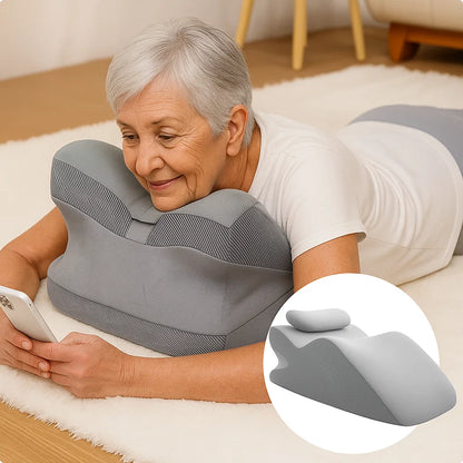 Multifunctional Prone Position Lie Pillow – Memory Foam Cushion for Bed Comfort