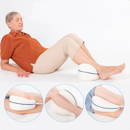 Elderly Knee Pillow Usage