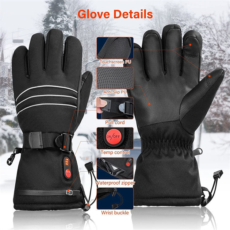 Touchscreen gloves for cold weather