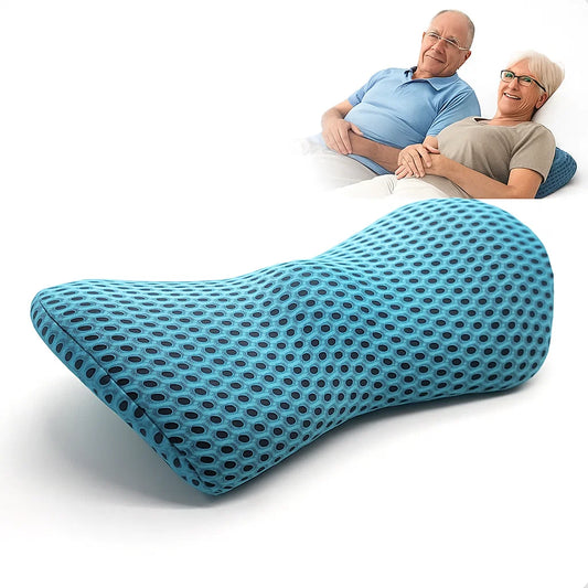Memory Foam Lumbar Support Pillow – Sofa, Car & Office Comfort for Back Relief