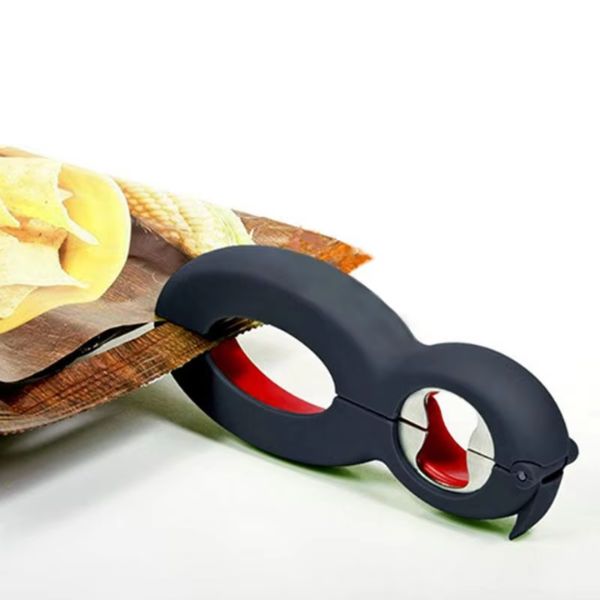 Ergonomic can and bottle opener for weak or painful hands
