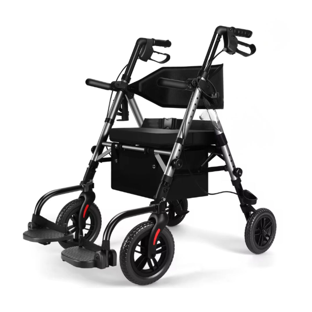 lightweight walker with seat