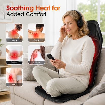 massage seat cushion with heat