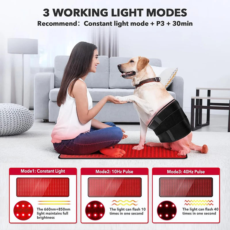 Flexible Red Light Therapy Mat