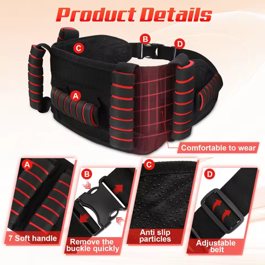 

Comfortable Nylon Walking Belt for Rehabilitation and Daily Use