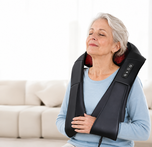 shoulder massager with heat