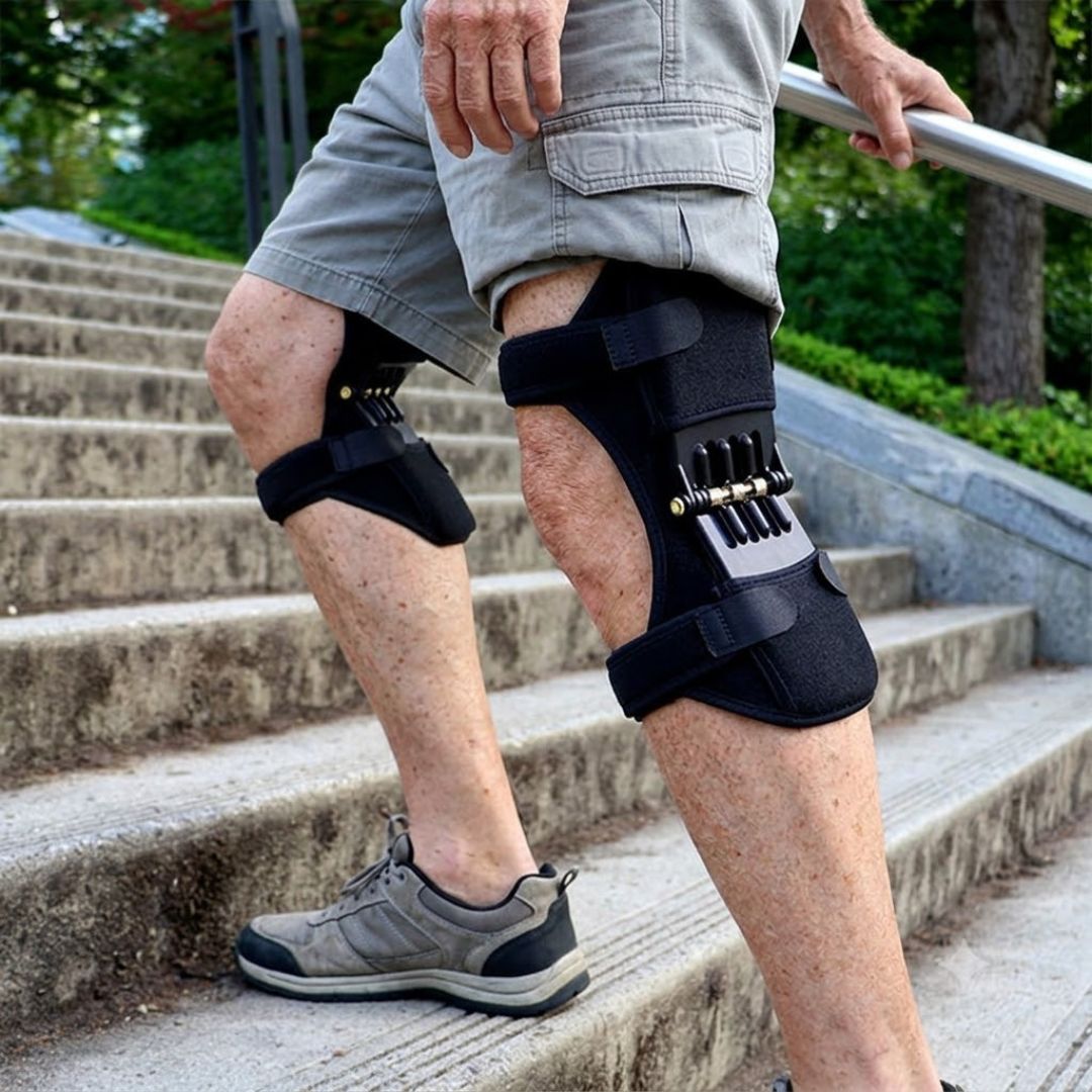 Spring-Assisted Knee Support