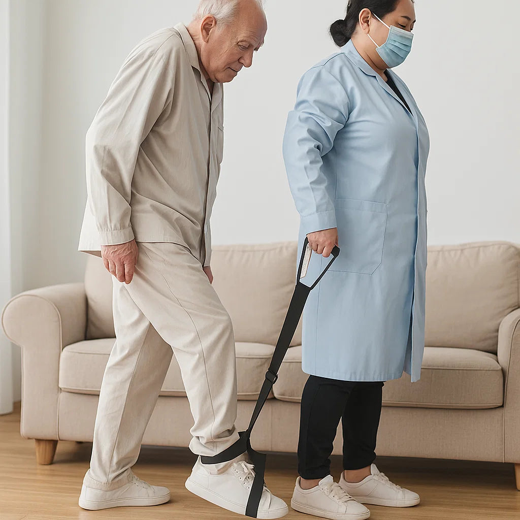 Adjustable Leg Lifter Strap – Mobility Aid for Elderly, Disabled & Post-Surgery Use