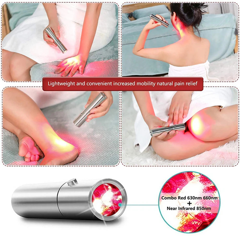 Red light therapy lamp

