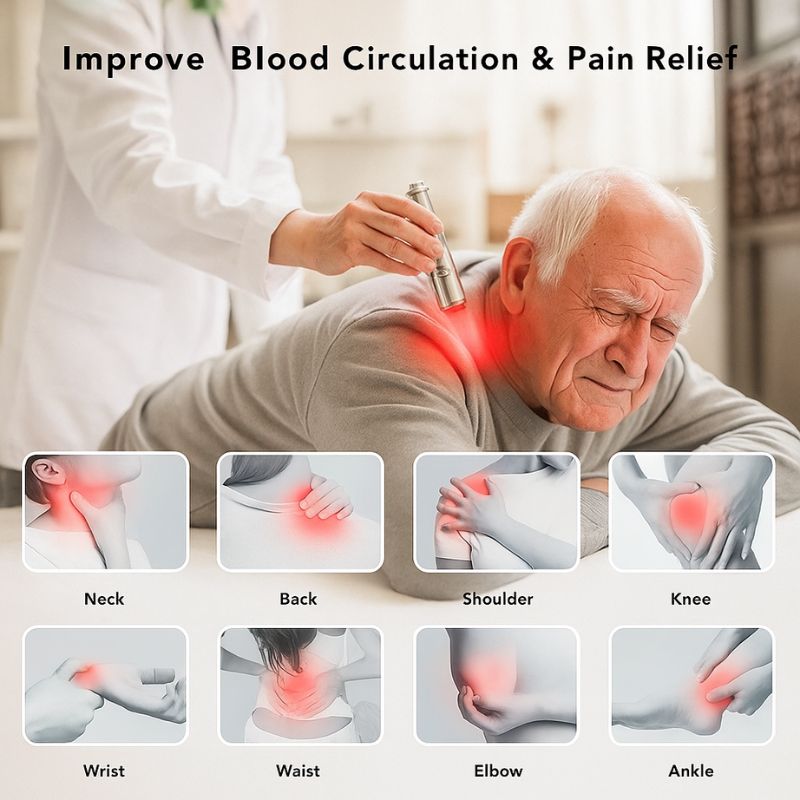Portable red light device

