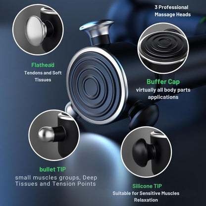 Lightweight Massage Device – Quiet, Rechargeable, Comfortable Grip