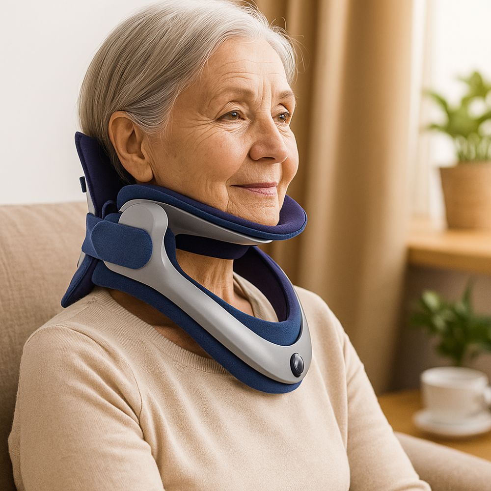 inflatable neck stretcher