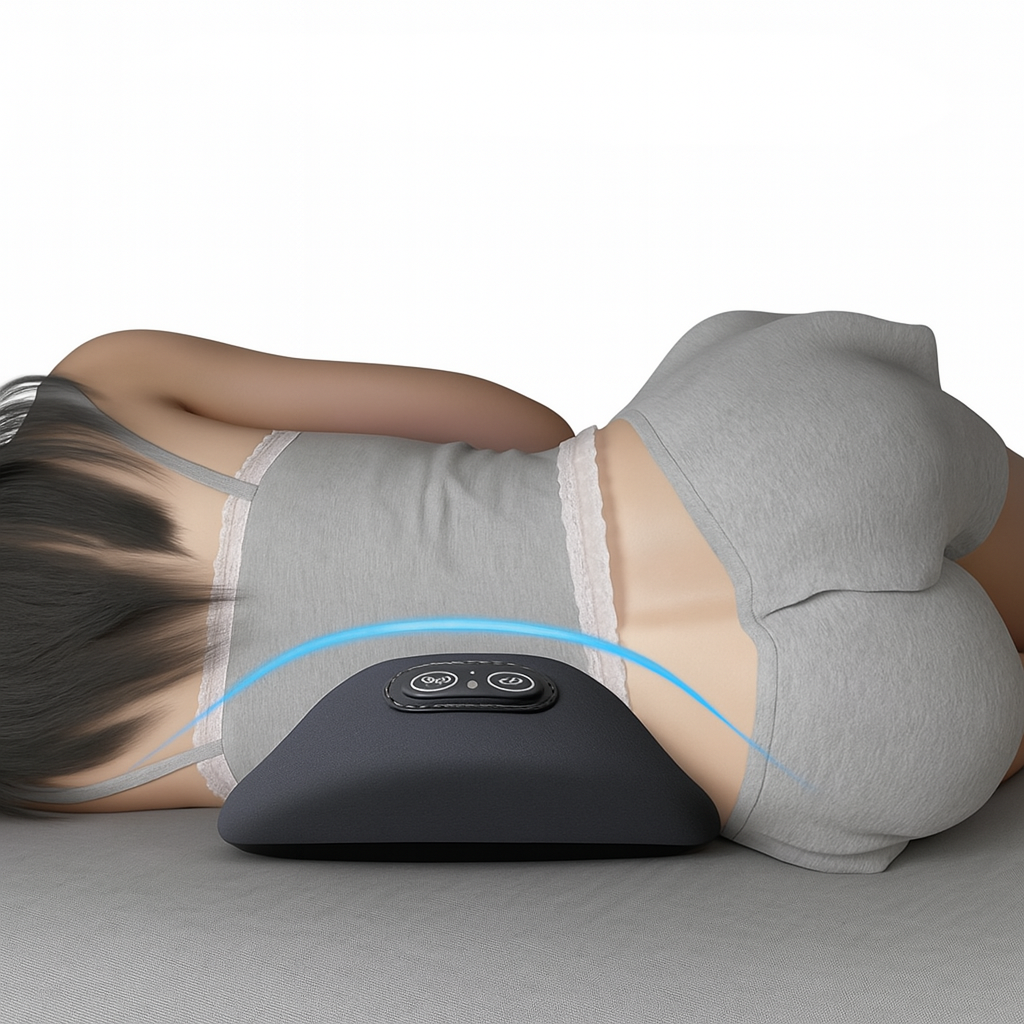 Massage Waist Support Pillow – Comfortable Lumbar Support for Back