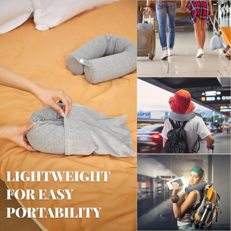 portable memory foam pillow

