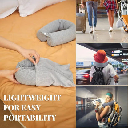 portable memory foam pillow

