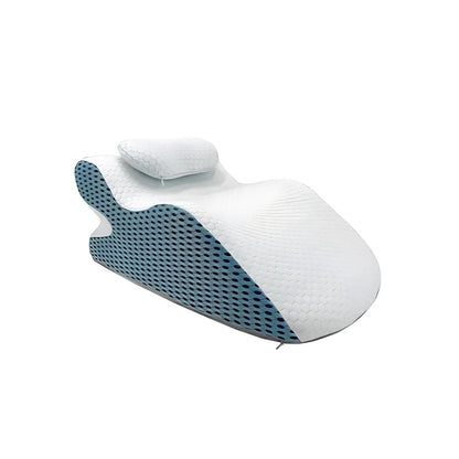 Polyester cotton bed pillow