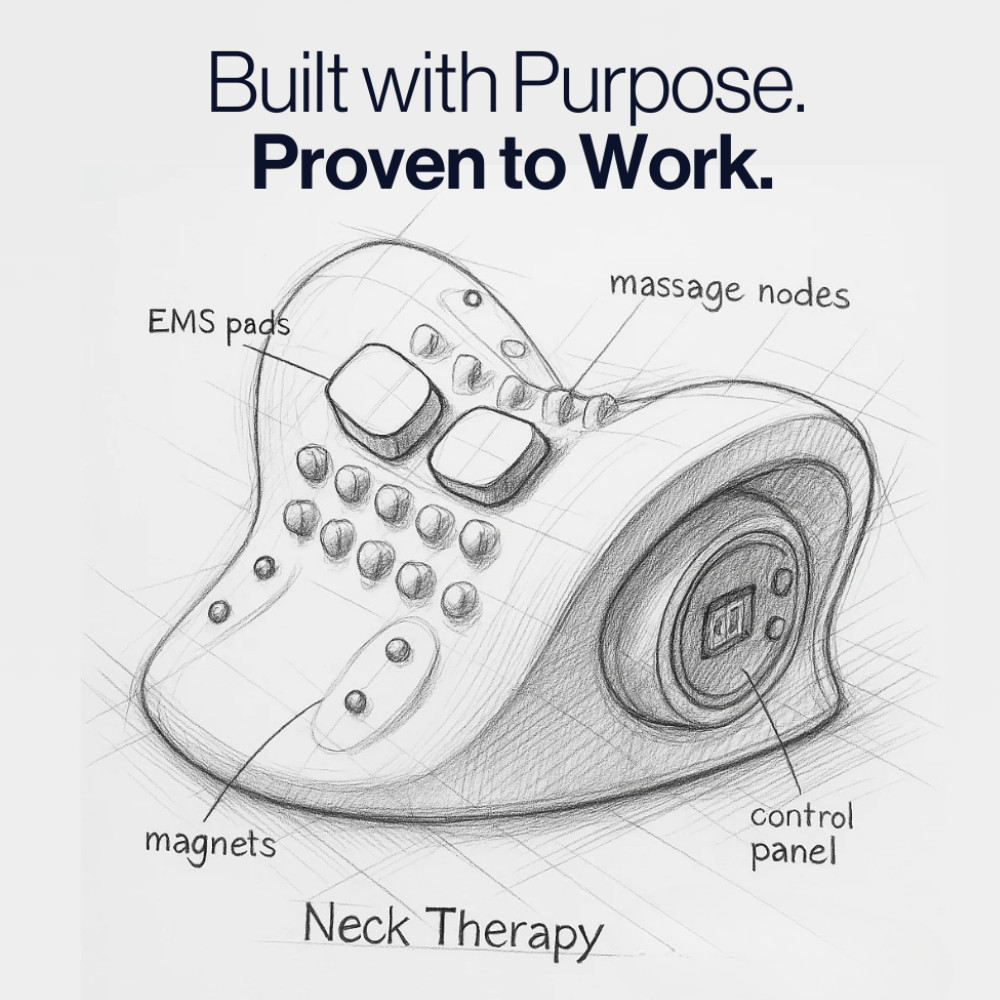 USB neck massager