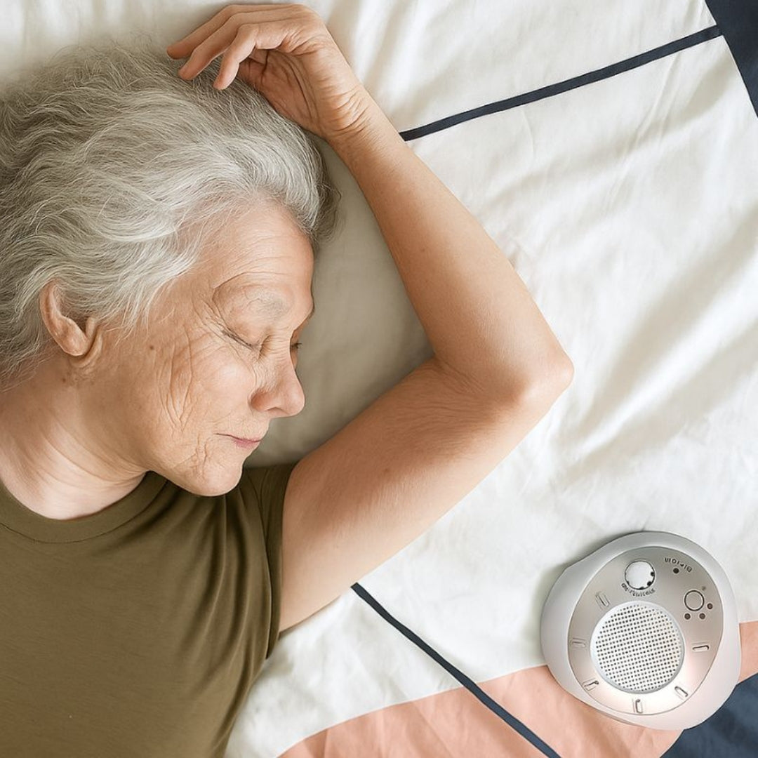 Portable White Noise Machine – Sleep & Relaxation Aid for Seniors