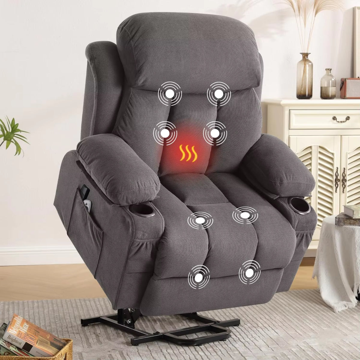 Power Lift Recliner for Limited Mobility