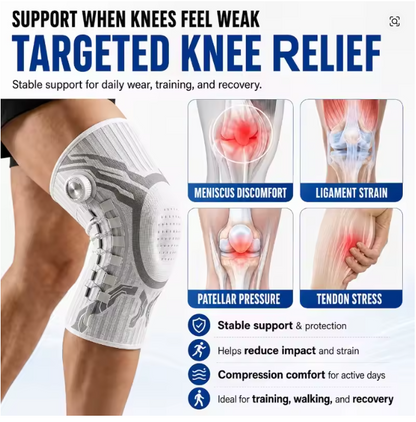 compression knee sleeve for sports