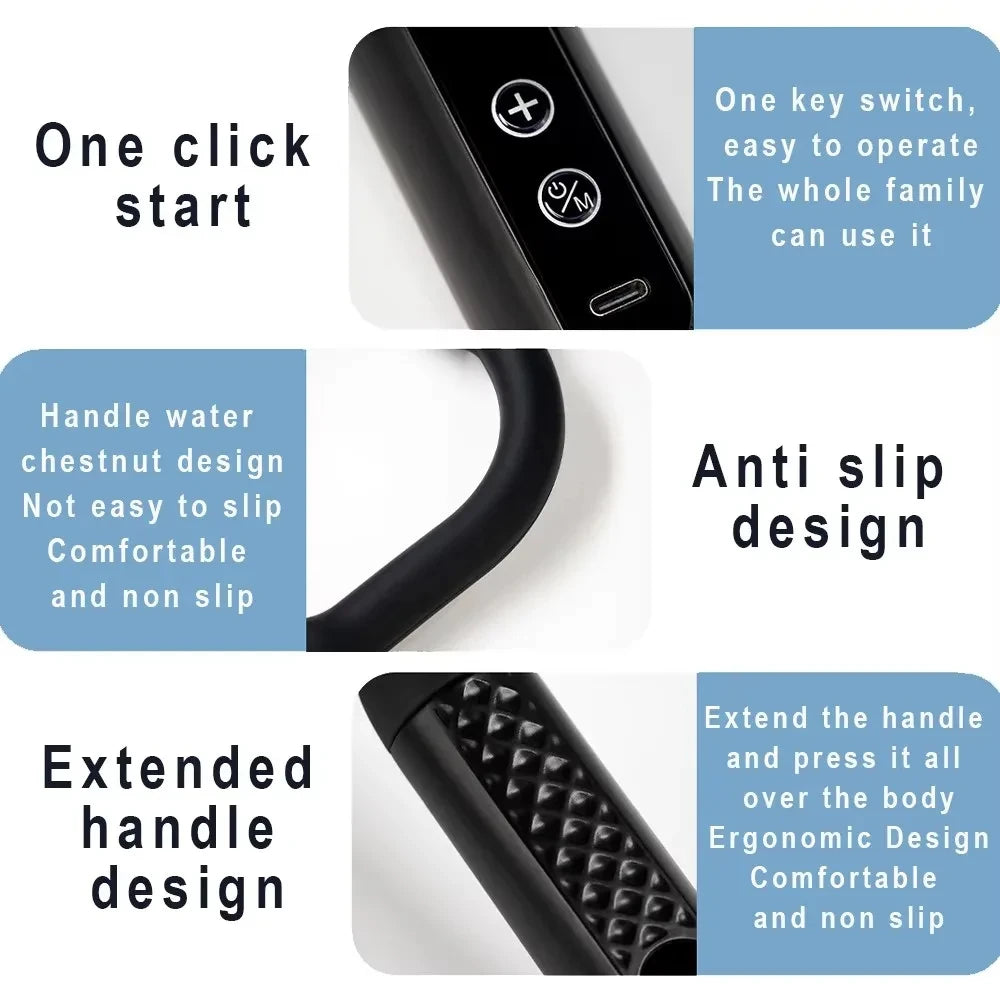 Portable massager for back